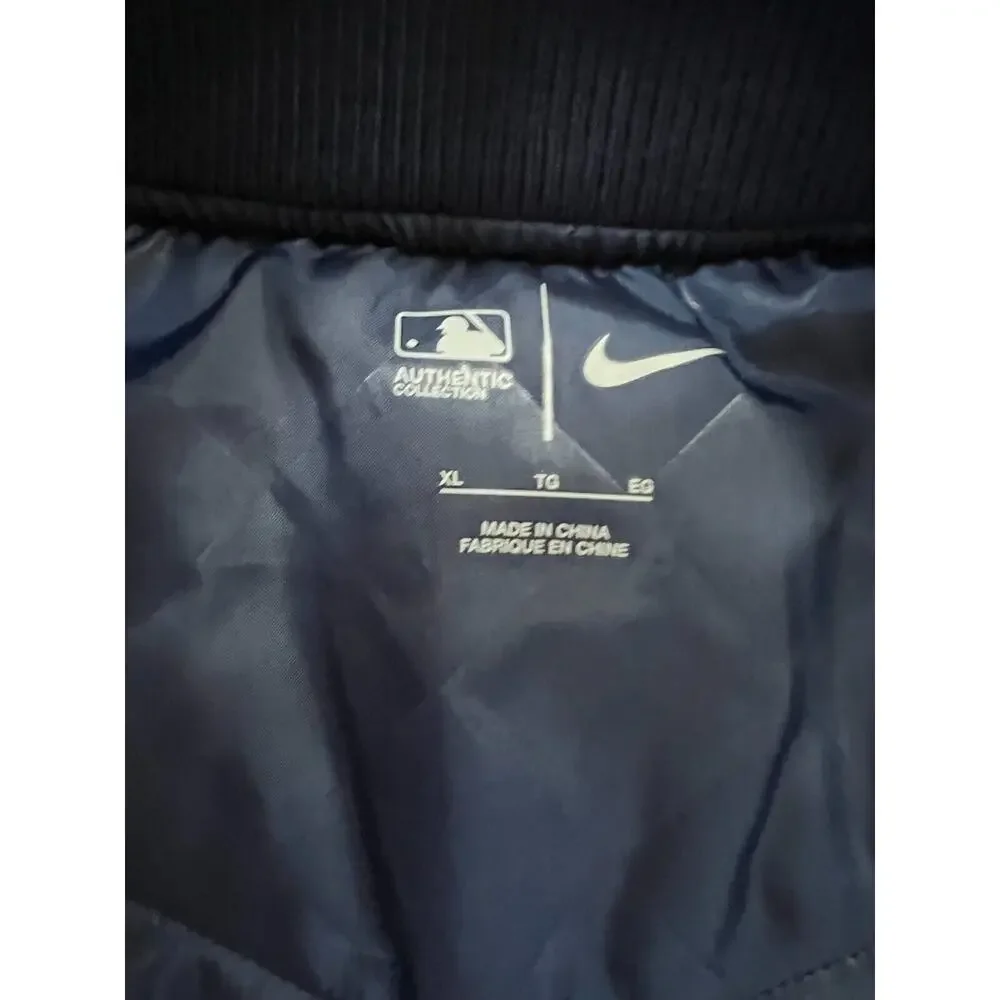 Nike Chicago Cubs Authentic Collection City Connect Dugout Jacket Men's Size XL